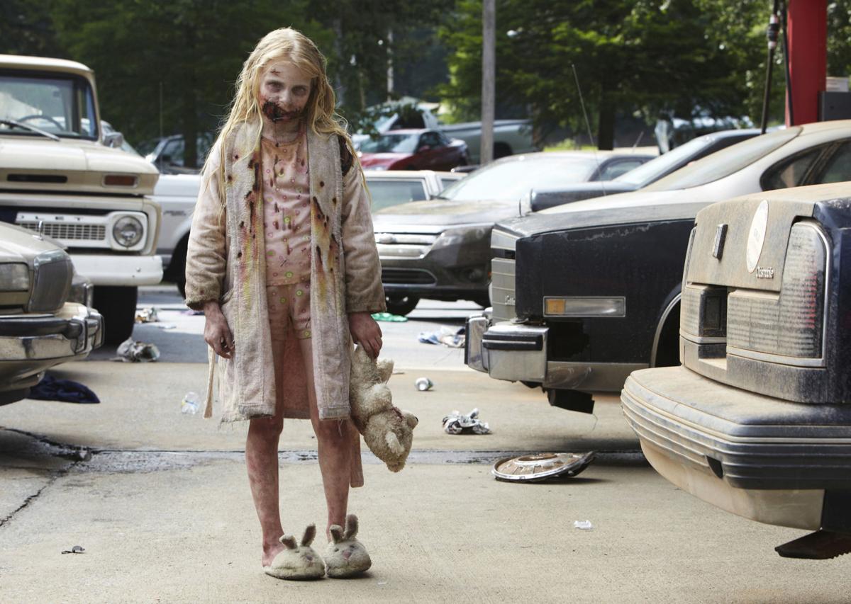 This zombie child introduces the audience to the slew of horror villains that will be showcased in 'The Walking Dead' (2010-Present) as she is the first walker you see. 