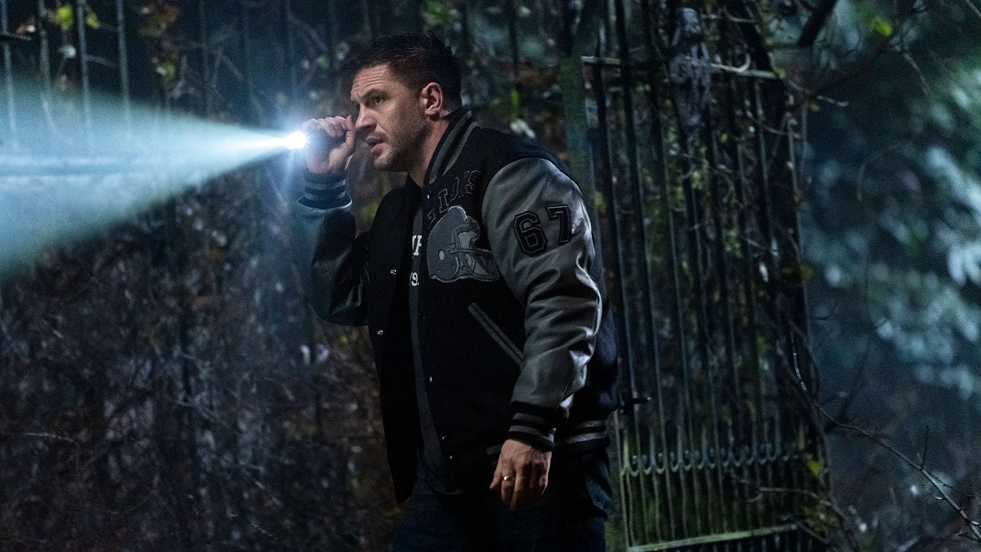 Let There Be Carnage: Tom Hardy as Eddie Brock in 'Venom: Let There Be Carnage' (2021).