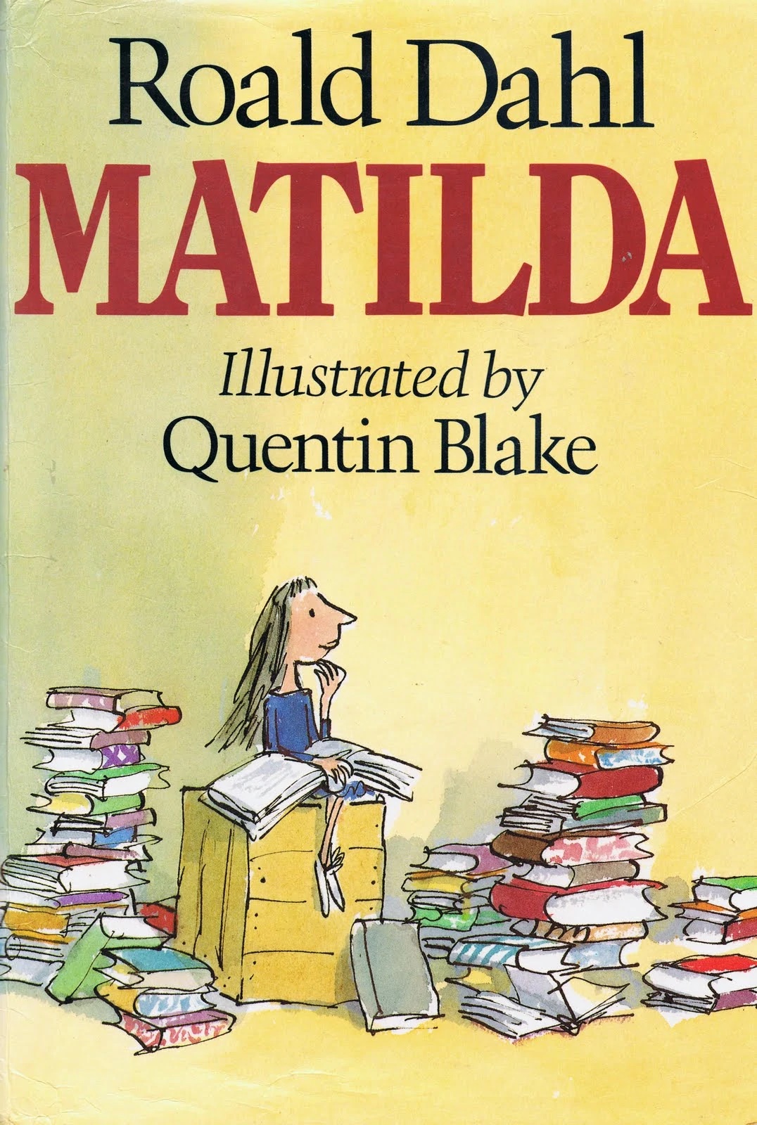 One of the many Matilda book covers