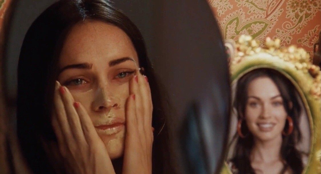 Jennifer get's ready for the dance as she holds back tears in 'Jennifer's Body' (2009).