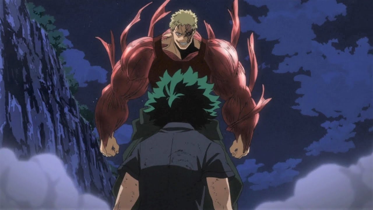 Deku faces Muscular in this exciting MHA arc. 