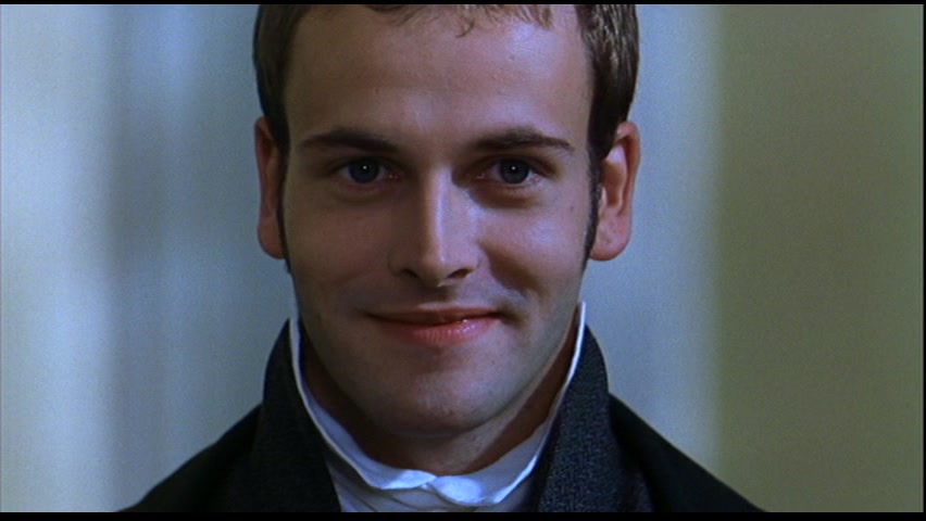 Edmund Bertram's kind smile. Mansfield Park. 1999. Patricia Rozema. Miramax Films.