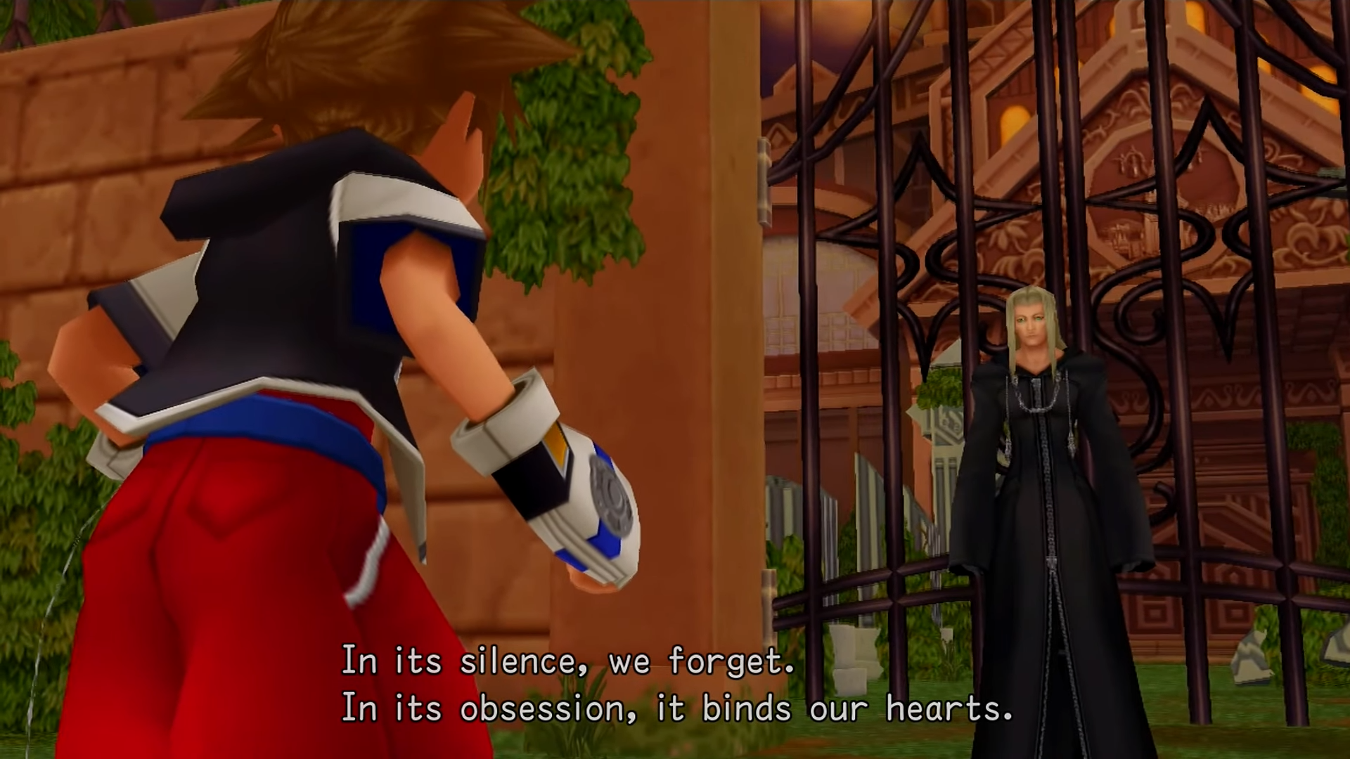 "Kingdom Hearts: Re: Chain of Memories". Square Enix. 2007.