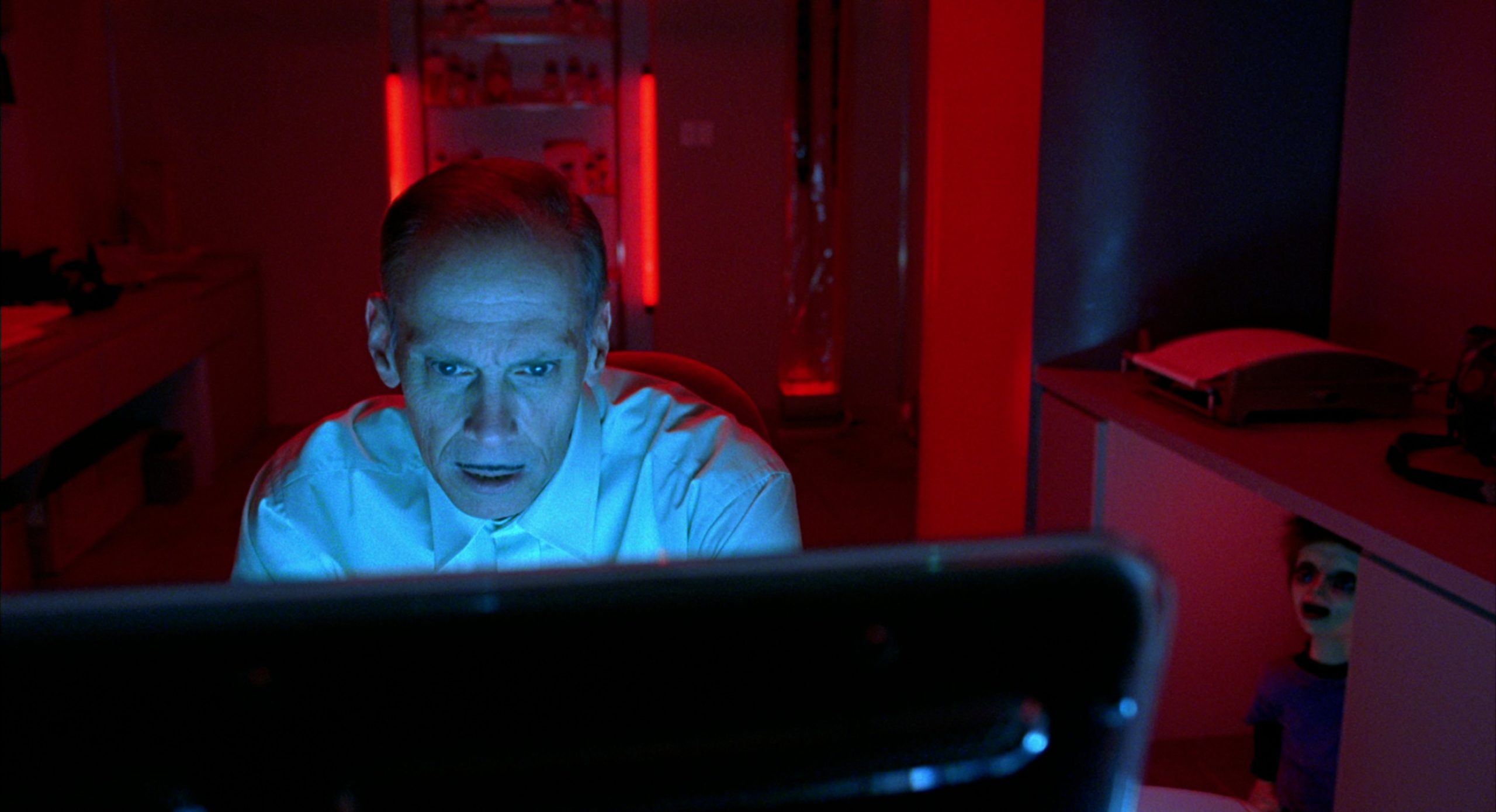 John Waters as Pete Peters in Seed of Chucky (2004).