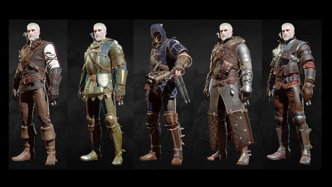 Witcher Gear Sets in The Witcher 3