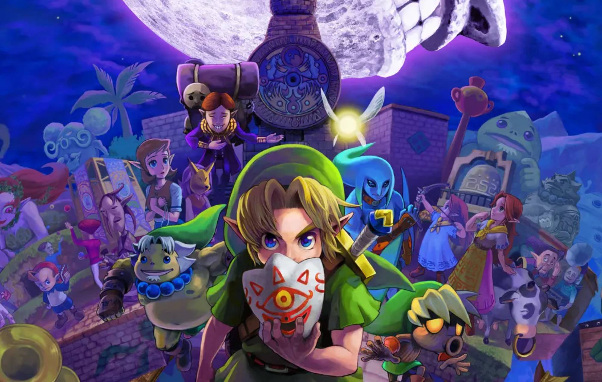 The Darkness of Majora's Mask by studiomuku