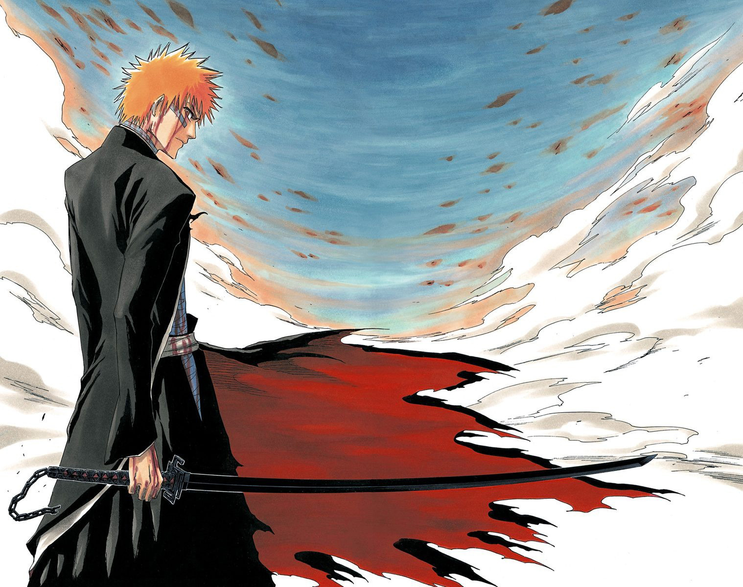 Bleach - Ichigo - Cloaked in POWER  Bleach anime ichigo, Bleach anime,  Bleach