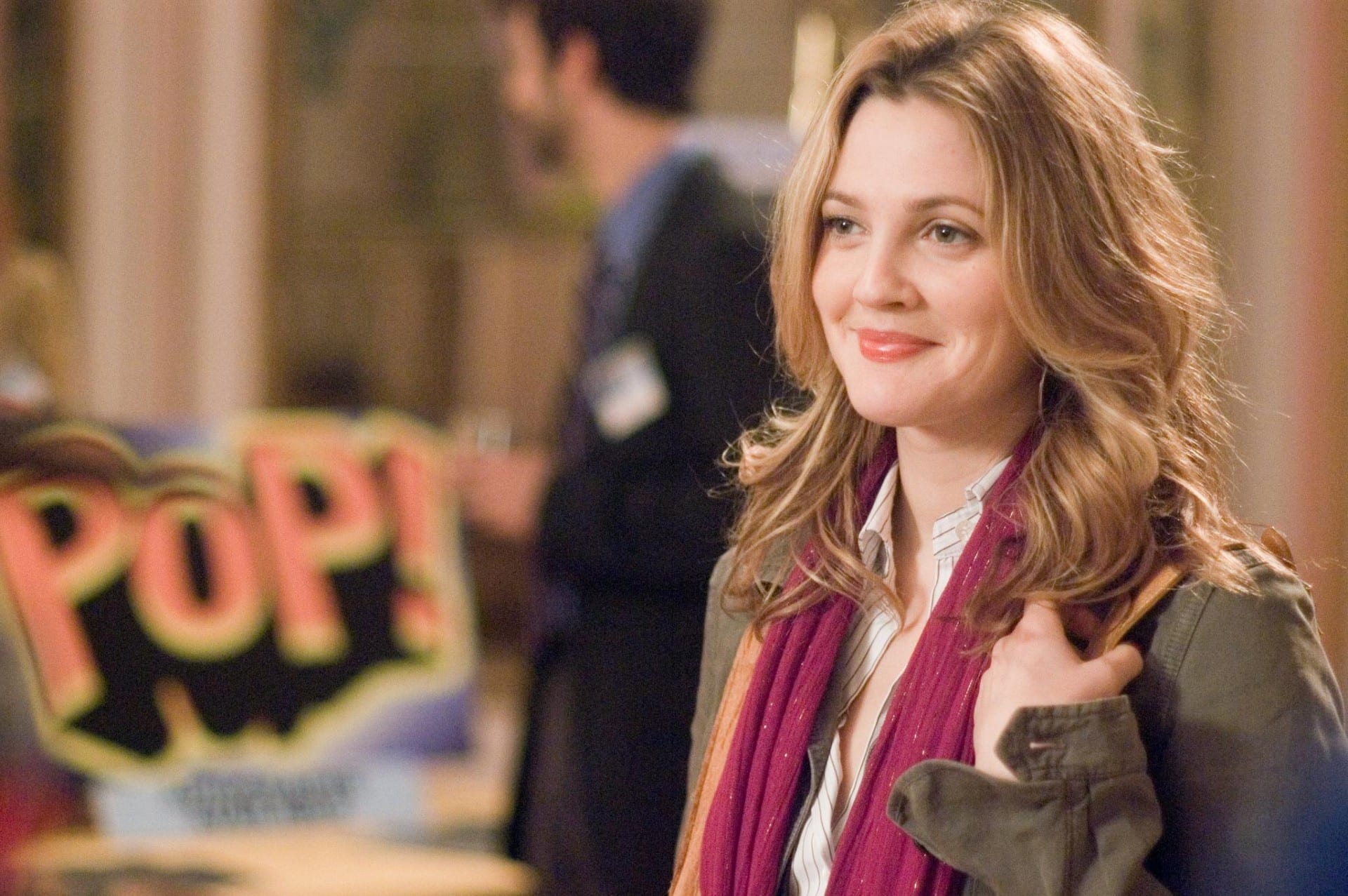 Drew Barrymore as Sophie Fisher in Music and Lyrics (2007).