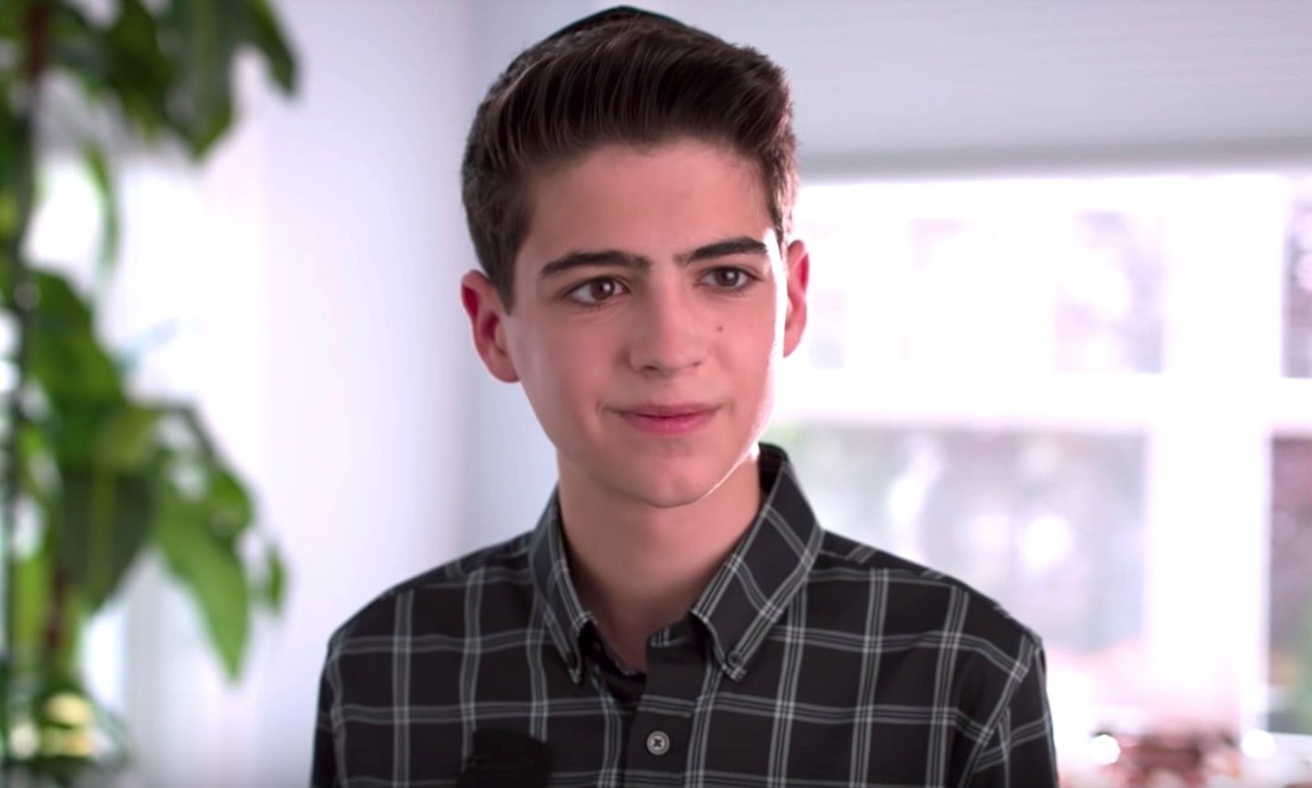 Cyrus, one of the main characters from the show "Andi Mack." 