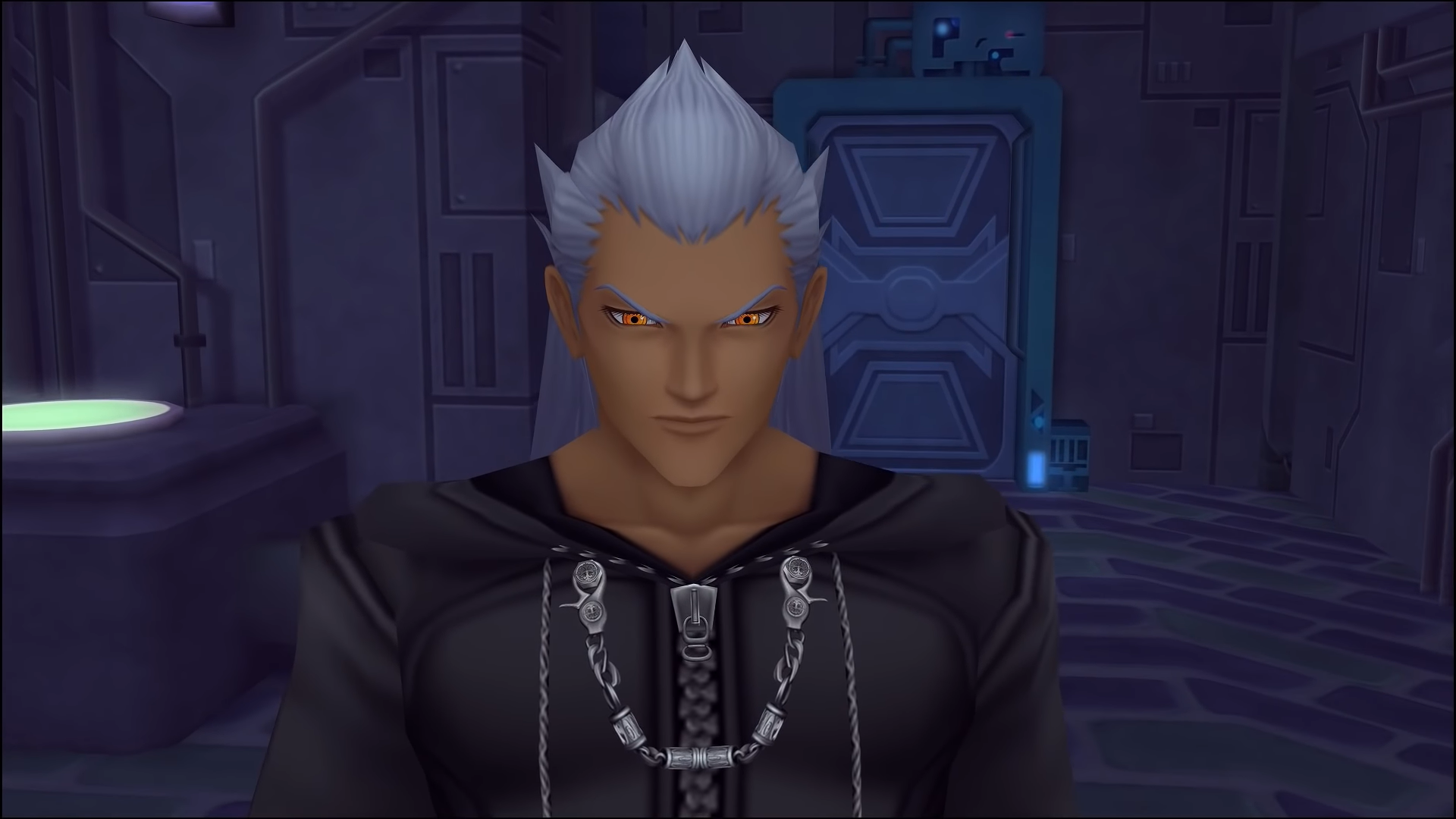 "Kingdom Hearts II". 2007. Square Enix. "Ansem" reveals himself to Diz.