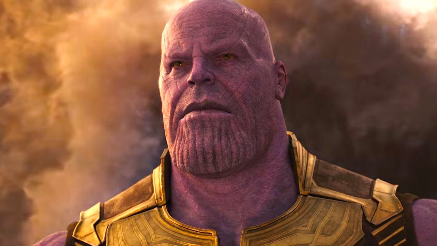 A still of Thanos in "Avengers: Infinity War."