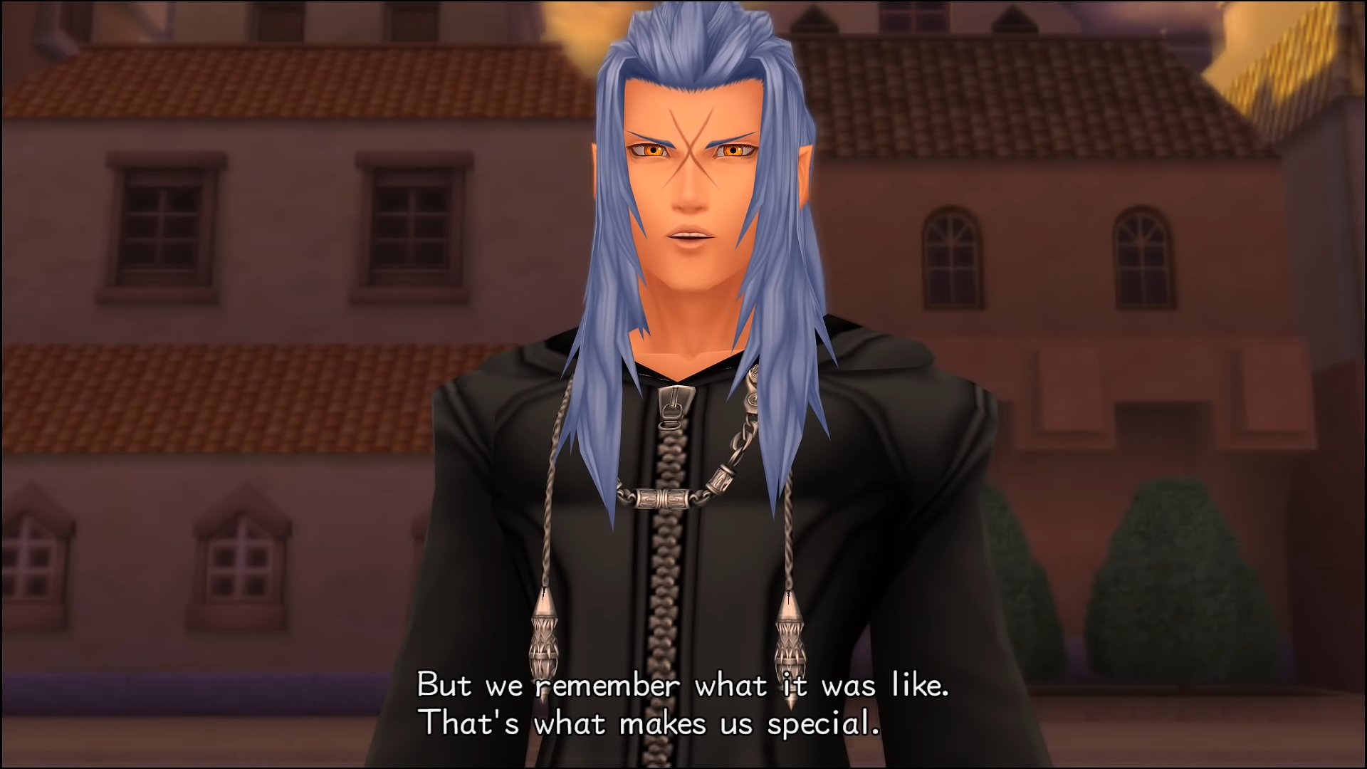 "Kingdom Hearts II". 2007. Square Enix. Disney. A new Organization member appears.