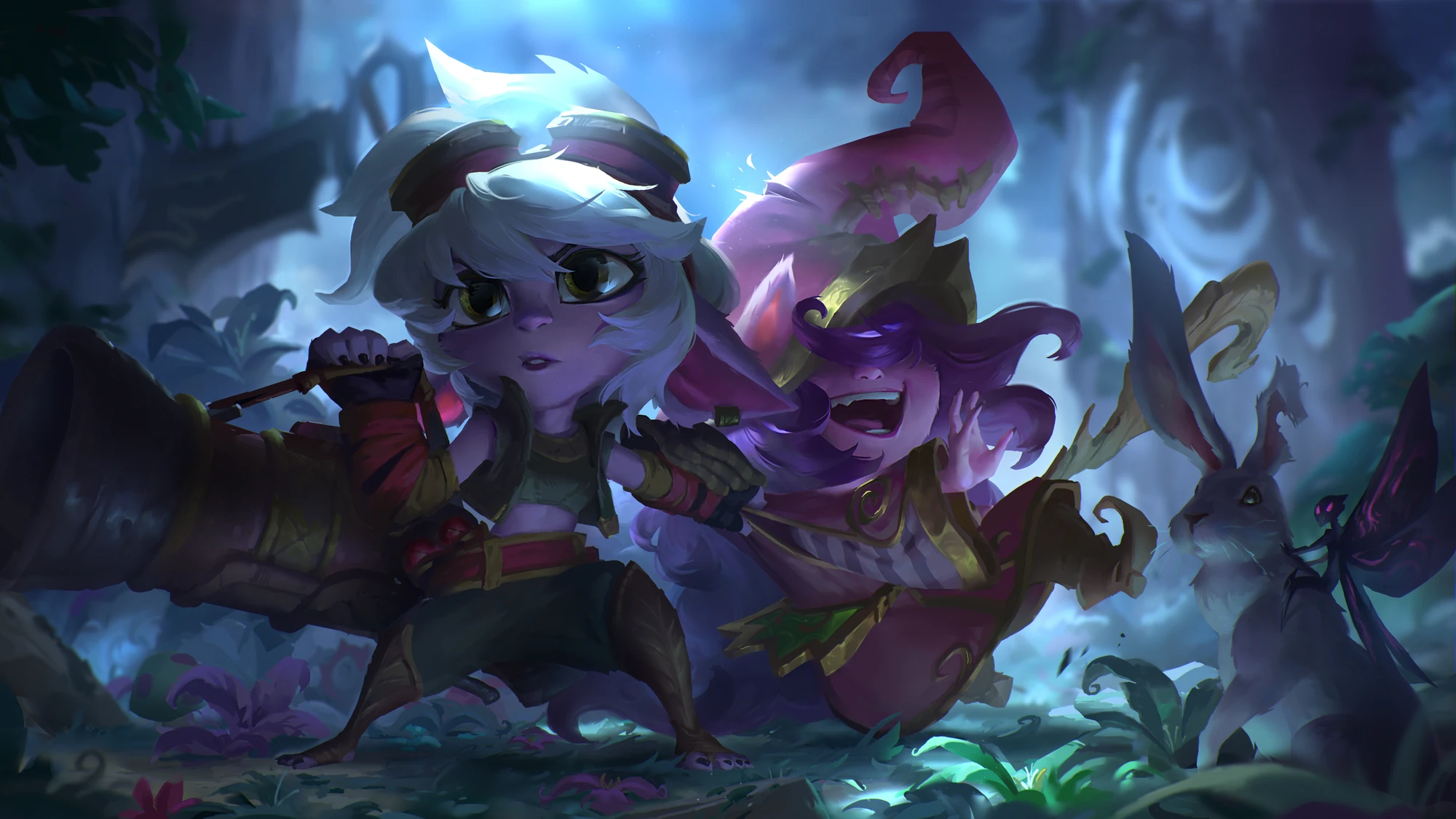 league of legends wallpaper yordles