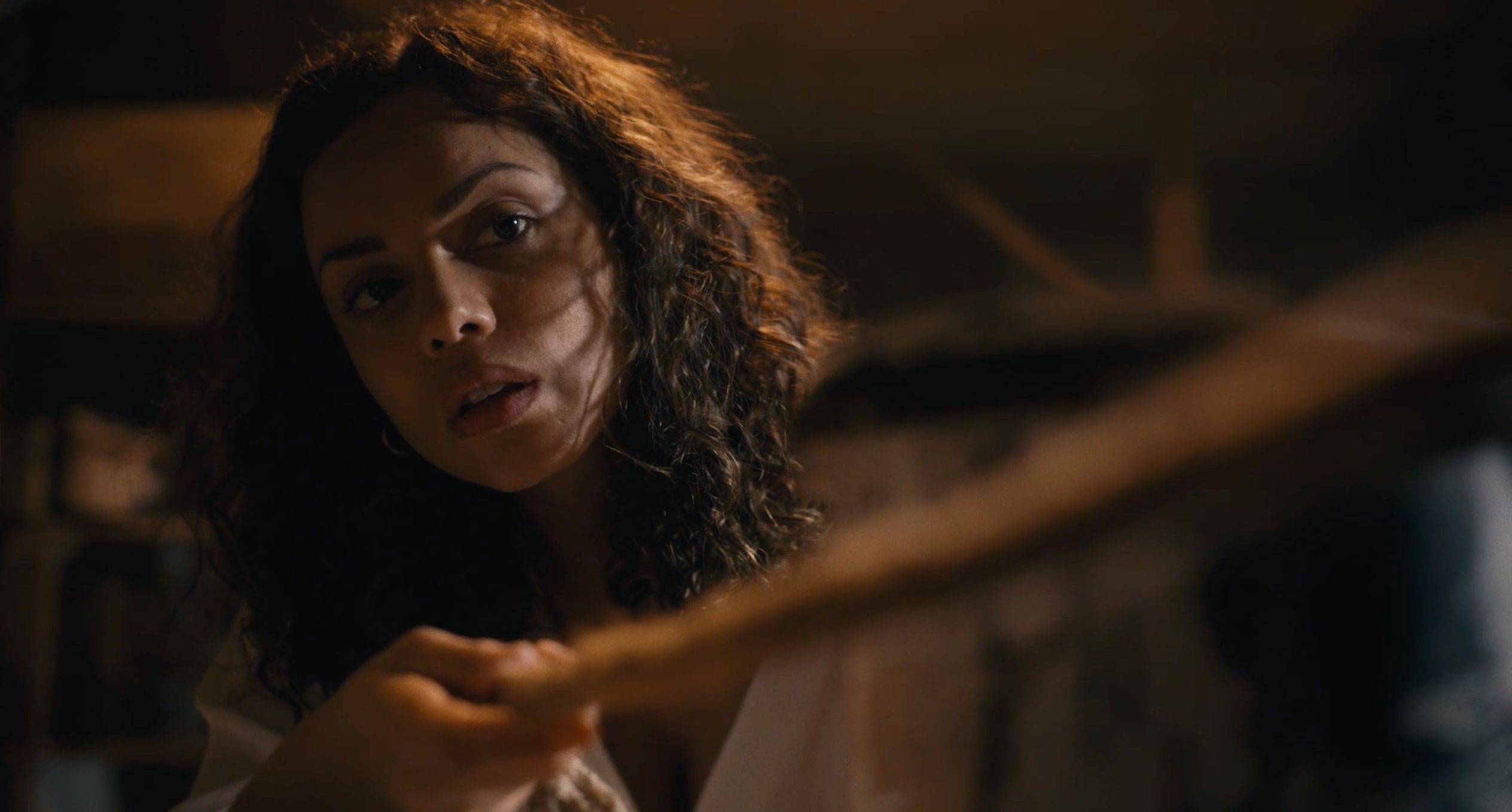 Georgina Campbell as Tess Marshall in "Barbarian" (2022). 