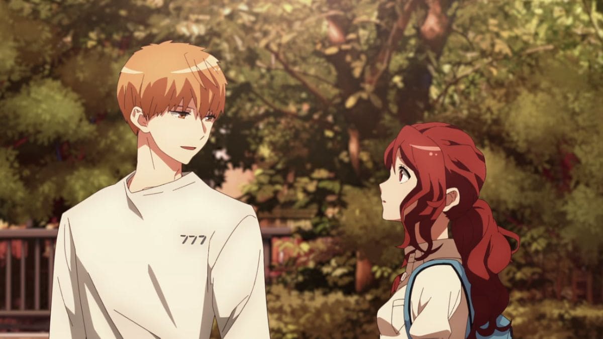 Anime Love | Cute heart boy girl couple