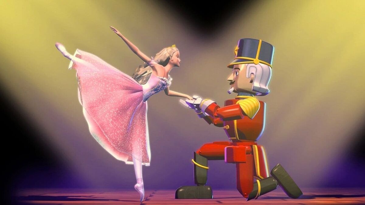 Barbie and the Nutcracker in the first movie.