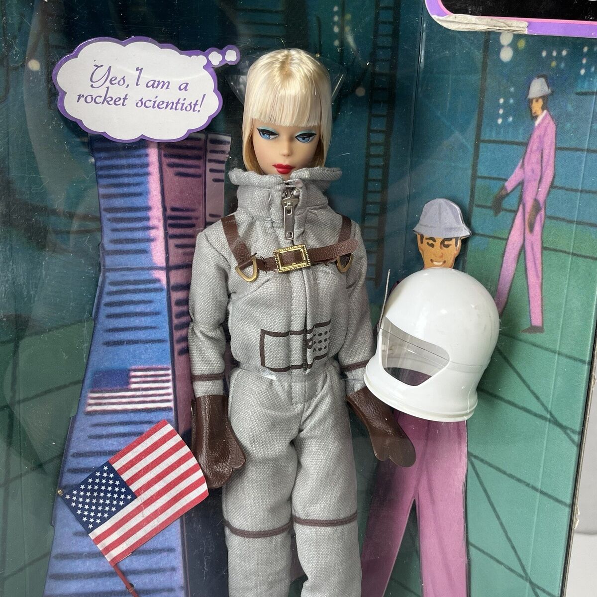 The first Miss Astronaut Barbie