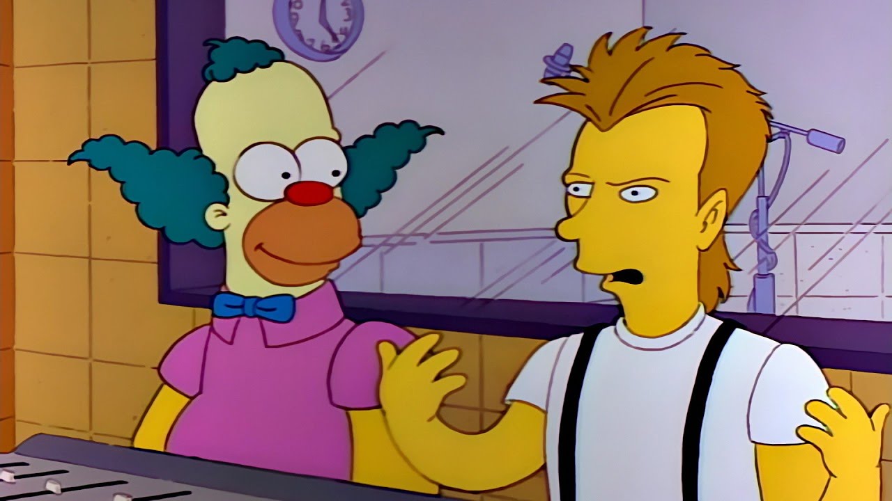 Sting in The Simpsons Season 3 Episode 13.