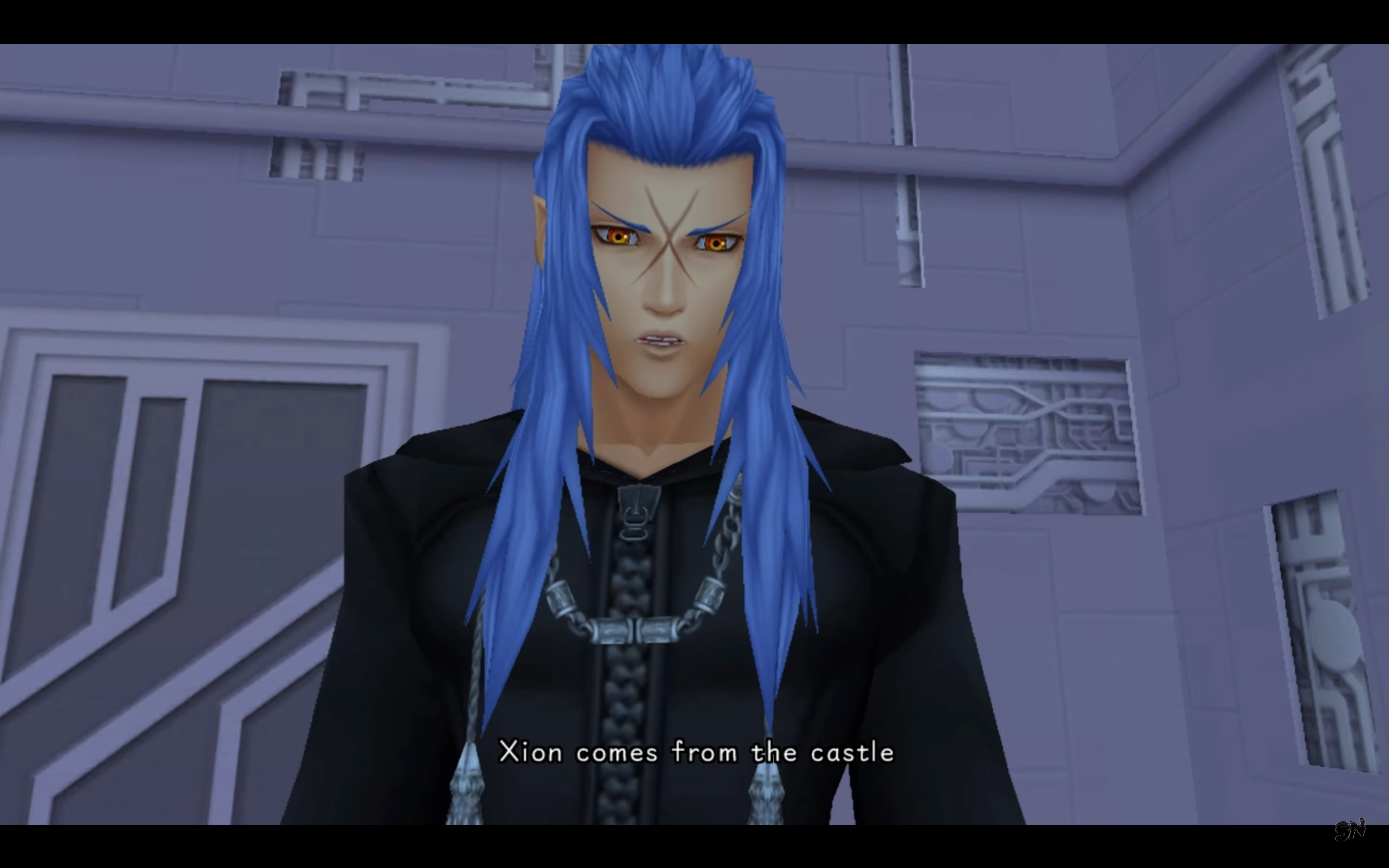 "Kingdom Hearts: 358/2 Days". 2009. Square Enix.
Saïx reveals Xion's origins.