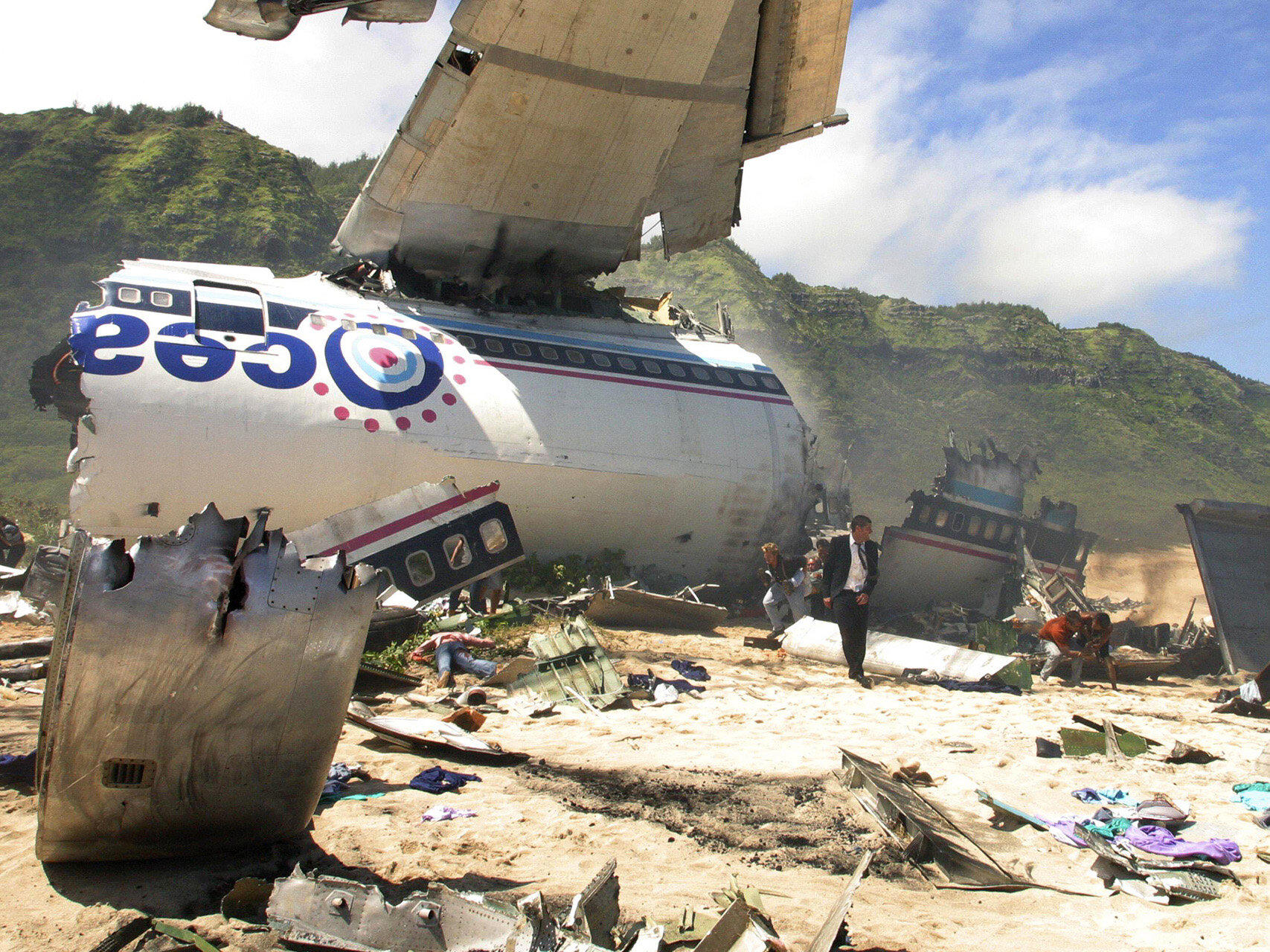 Wreckage of Oceanic Flight 815 from LOST (2004-2010)