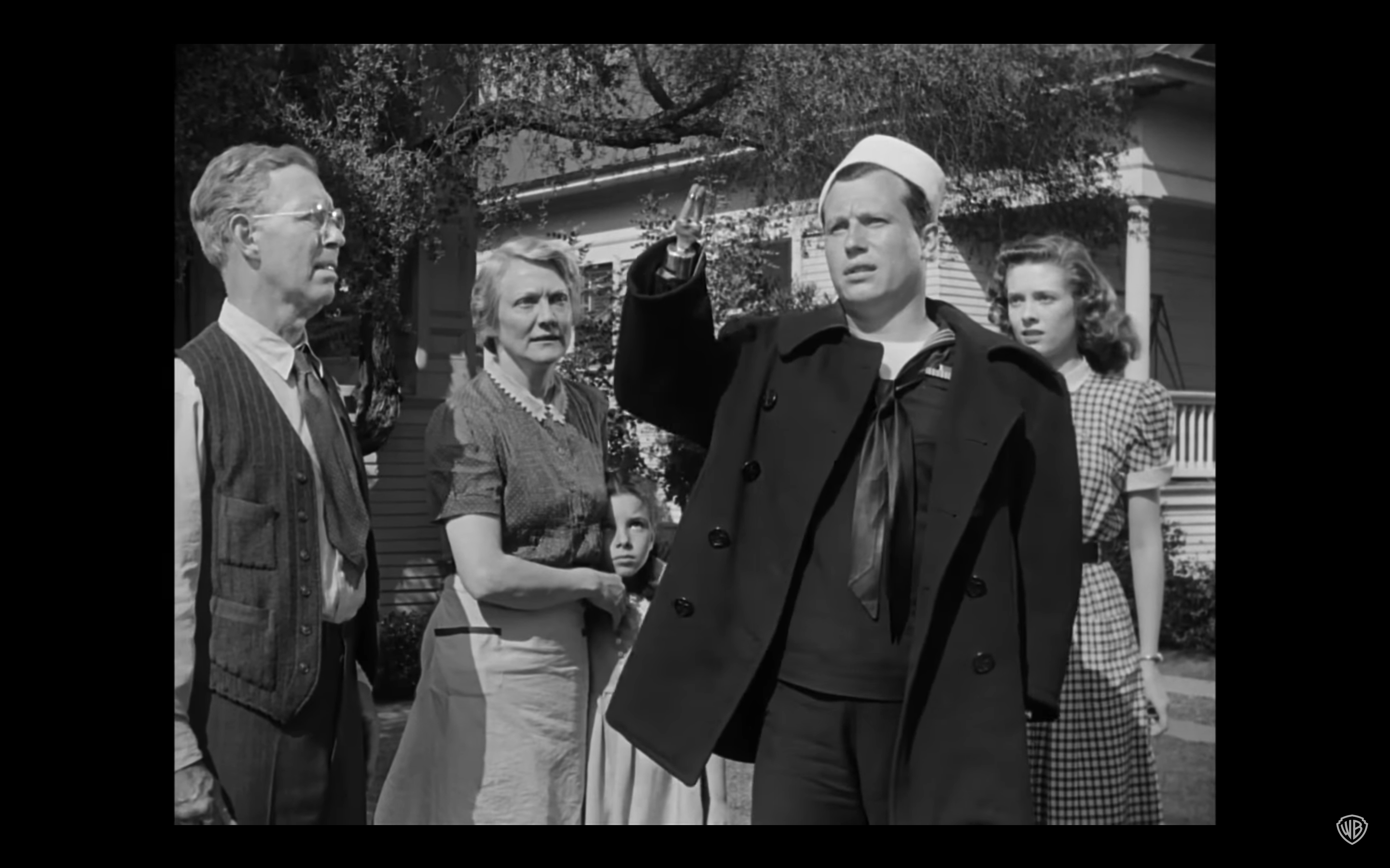 Wyler, William, dir. The Best Years of Our Lives. 1946.
Homer Parish with his family upon return home from service.