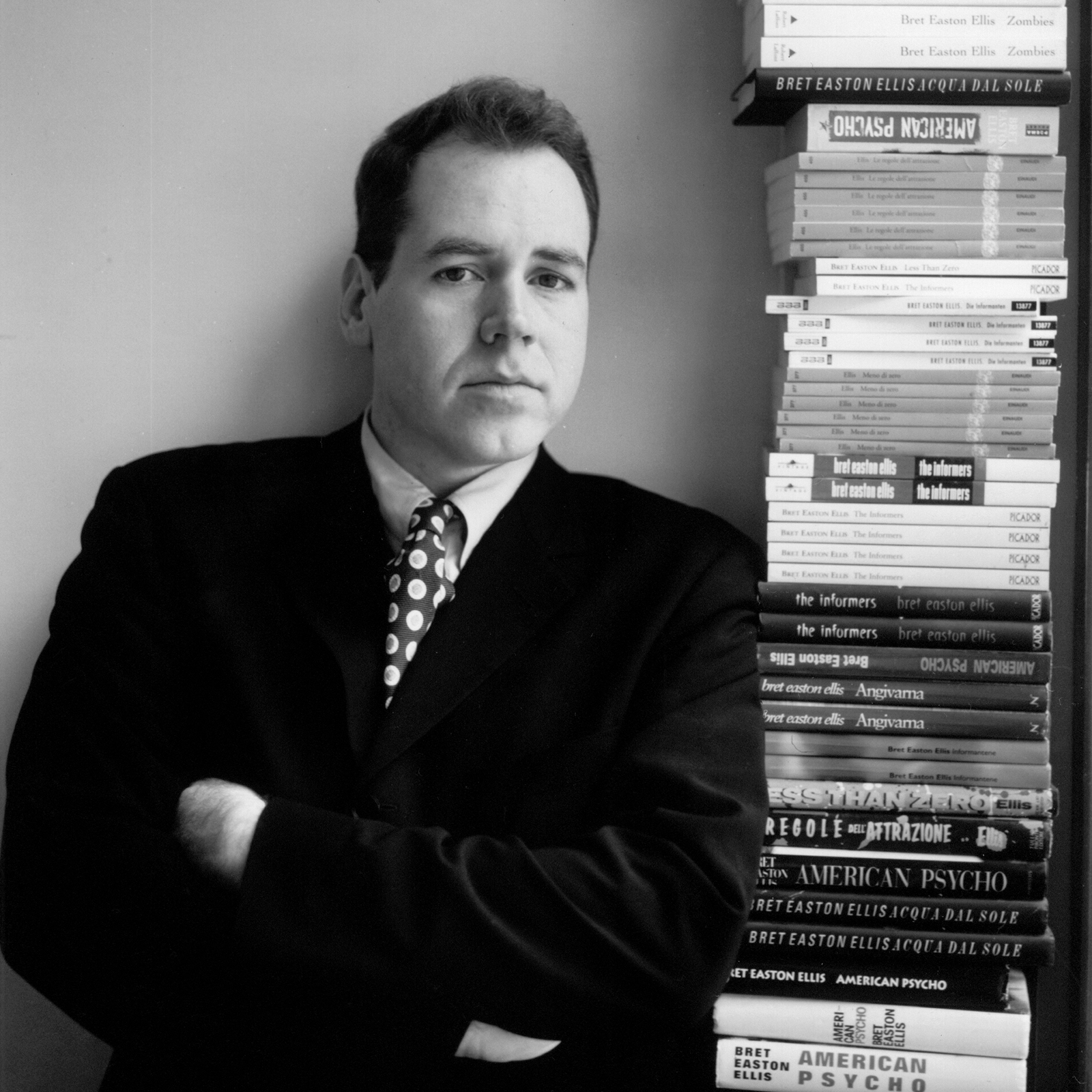 Photo of Bret Easton Ellis, 2016.