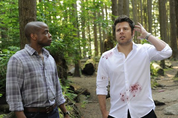 Franks, Steve. Psych. "Turn Right or left for dead." Season 7, Episode 8. 2013.