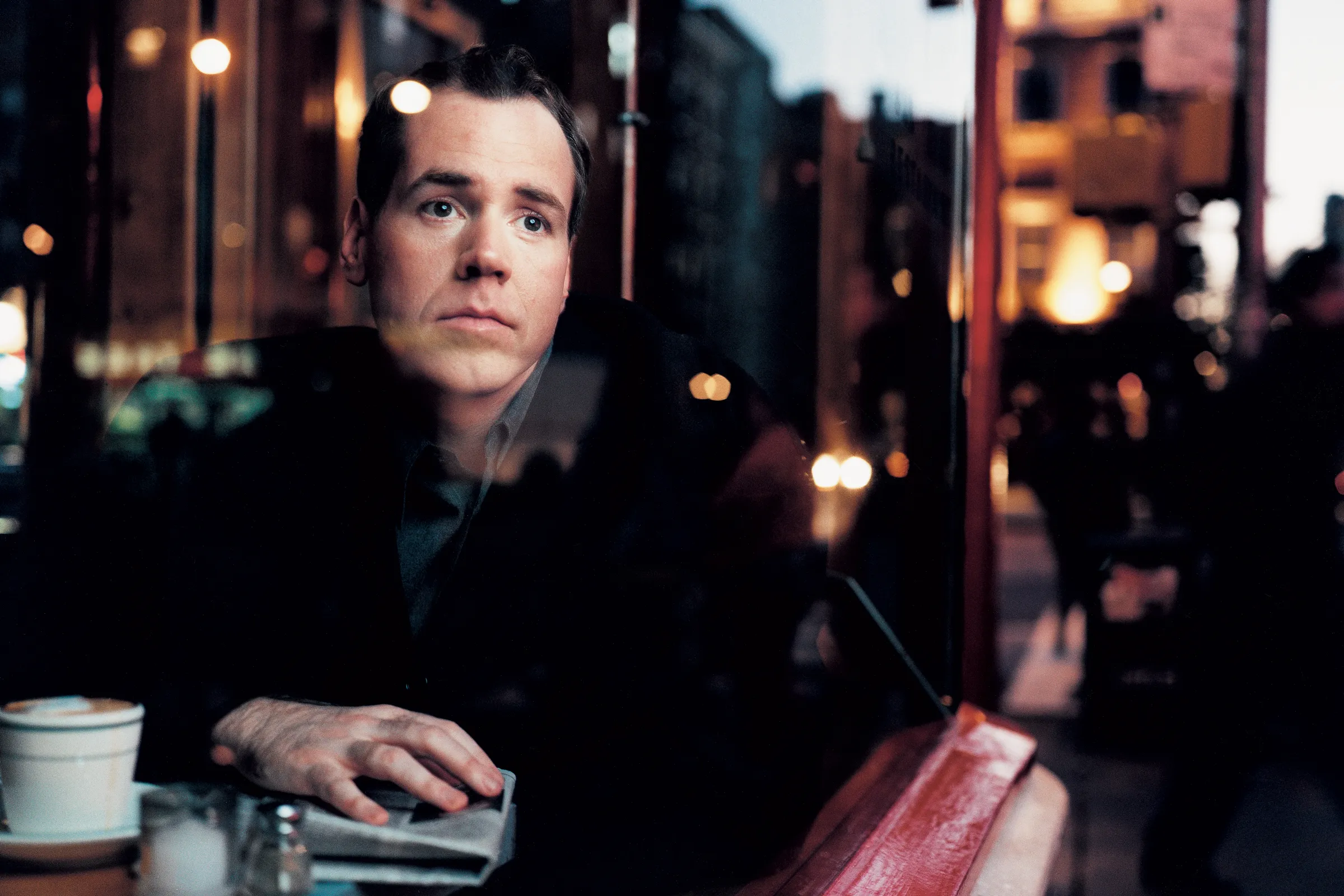 Photo of Bret Easton Ellis, 1998.