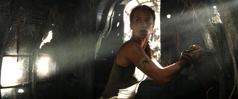 Alicia Vikander in Roar Uthaug's 'Tomb Raider' (2018). Uthaug, Roar. 'Tomb Raider', 2018.
