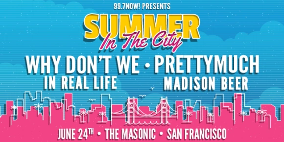 Summer in the city. Fandom. 99.7now!. 2018.