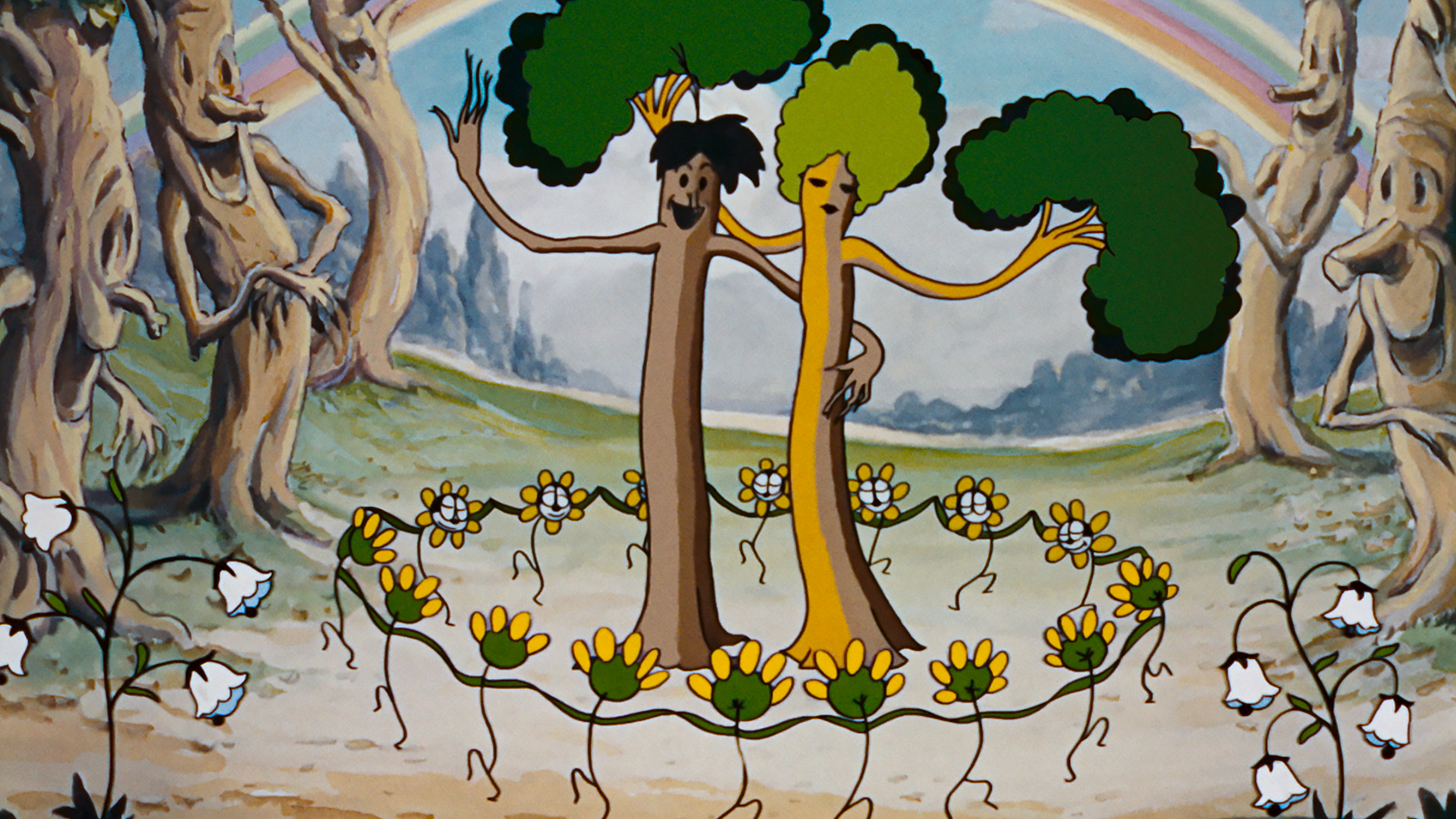 Still from Flowers and Trees
