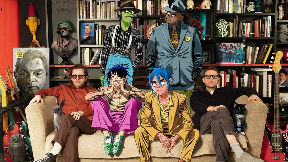 Gorillaz. Jamie Hewlett. 2020.