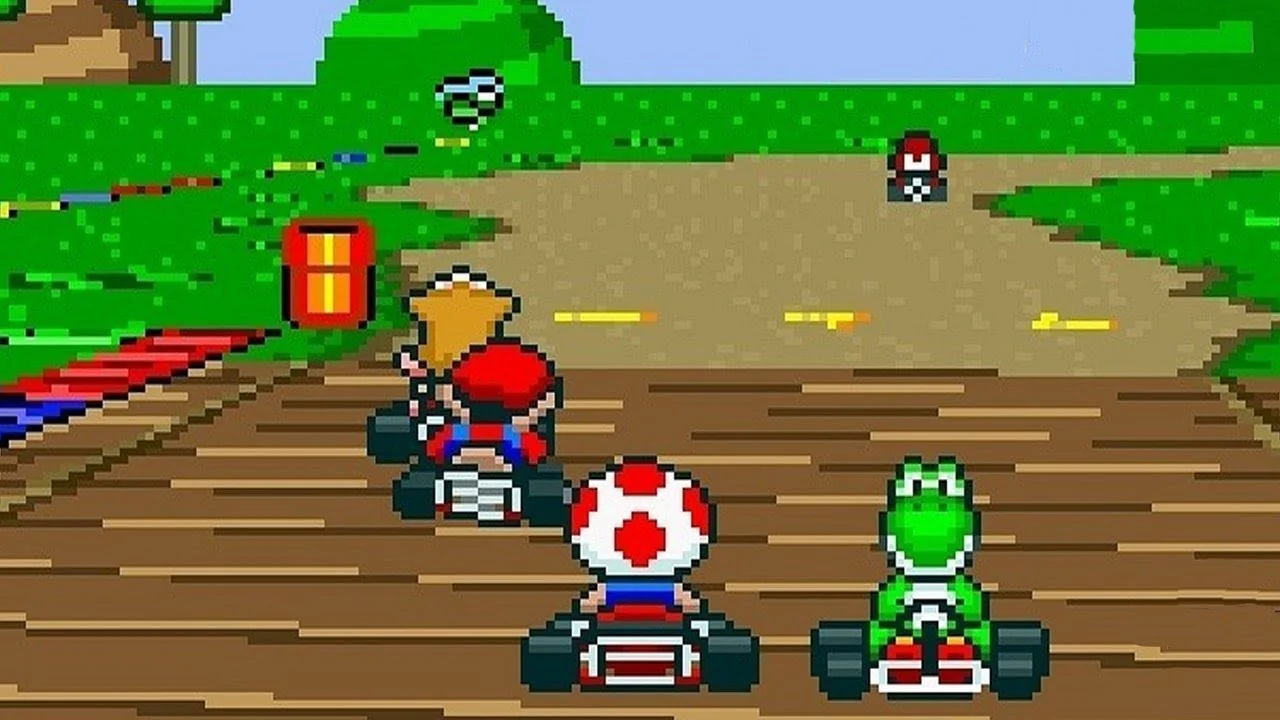 Nintendo. "Super Mario Kart." 1992.