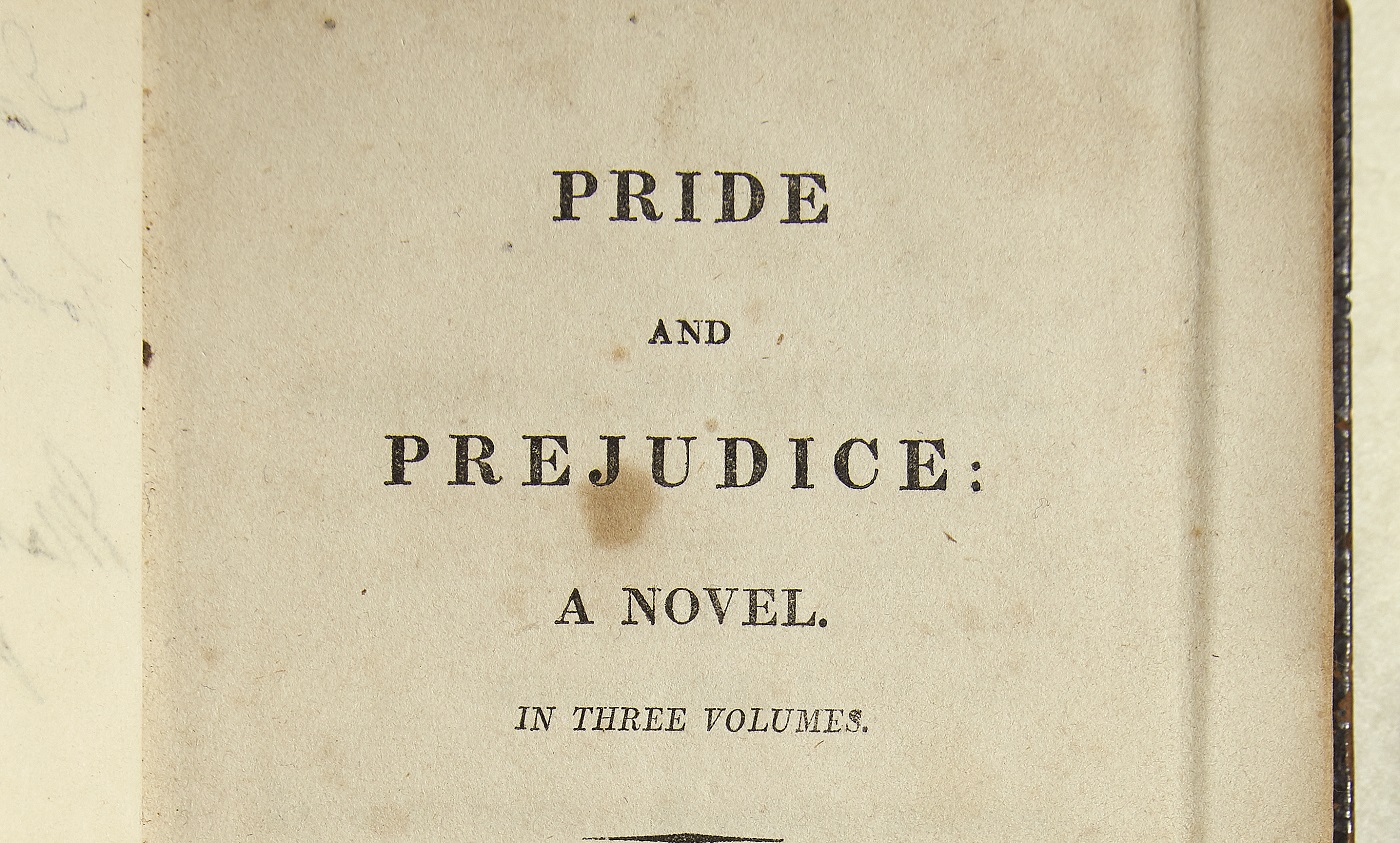 First Edition Pride and Prejudice Copy