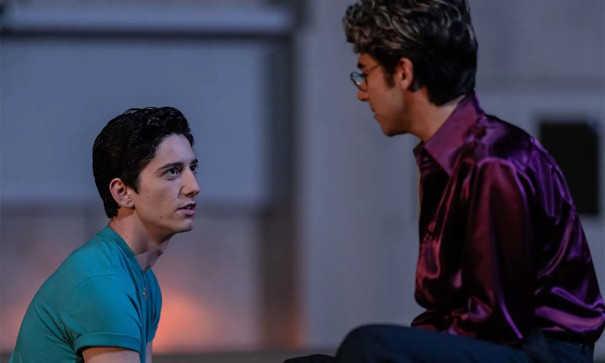 School Spirits characters Wally and Charley having a conversation.