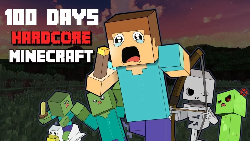The thumbnail for Luke TheNotable’s breakout video, 100 Days in Hardcore Minecraft.
100 Days - [Hardcore Minecraft]. YouTube, uploaded by Luke theNotable. 15 Sept. 2019.
