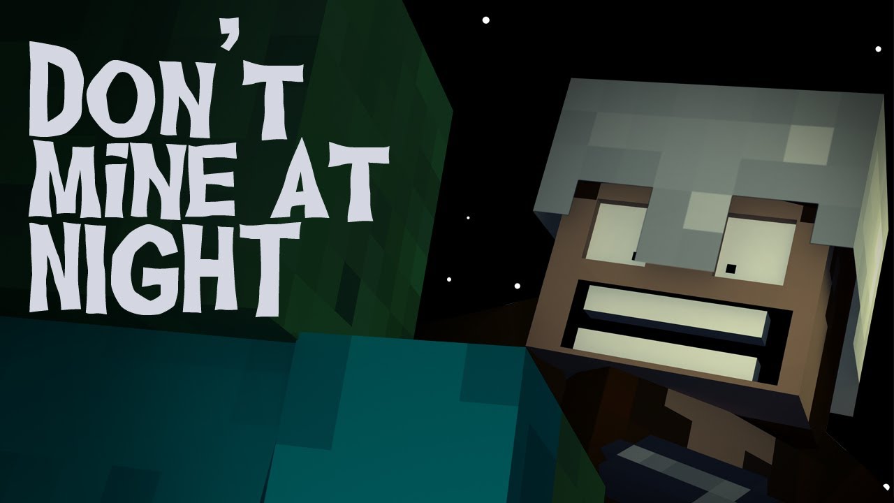 The thumbnail for BebopVox's parody, “Don’t Mine At Night.” "Don't Mine At Night" - A Minecraft Parody of Katy Perry's Last Friday Night (Music Video). YouTube, uploaded by CaptainSparklez. 1 Apr. 2011.