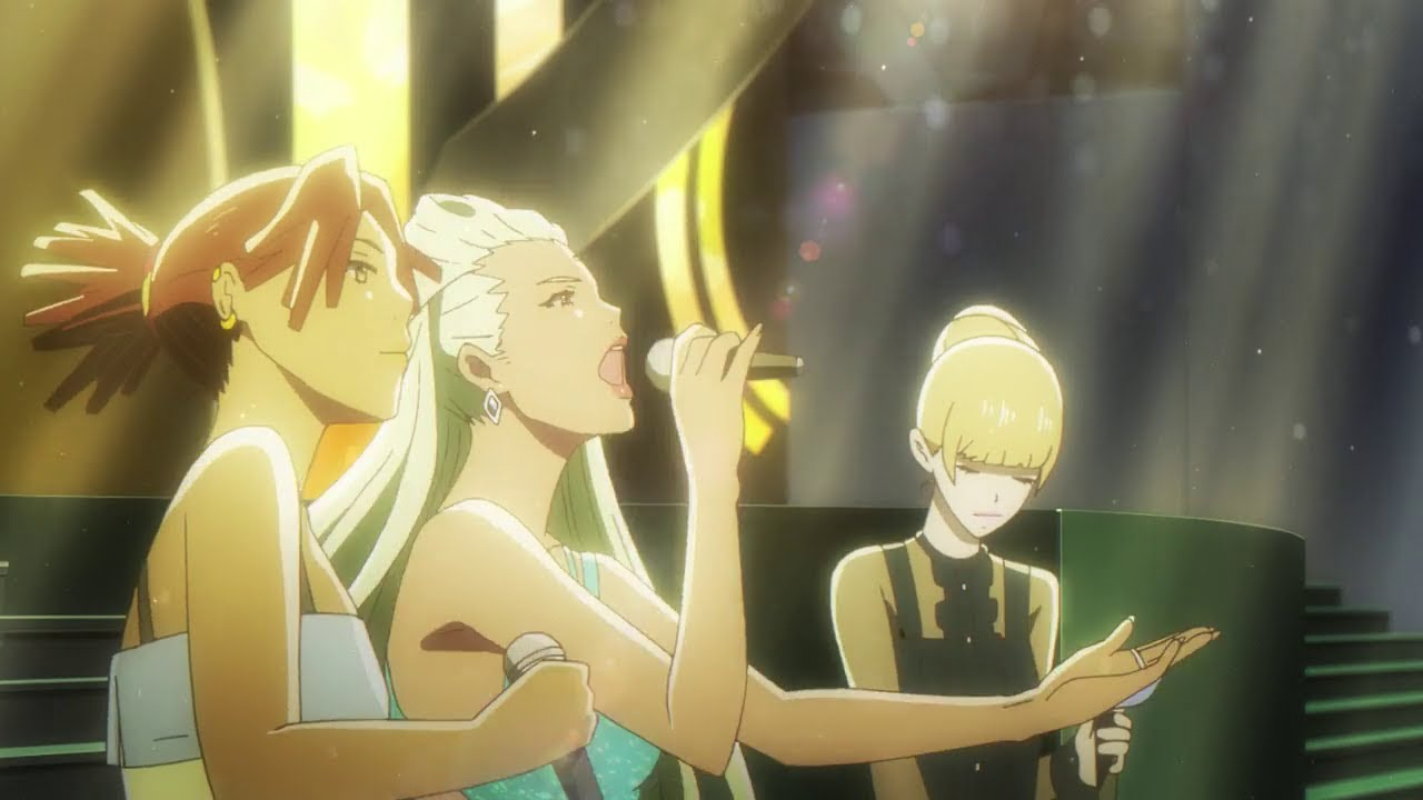 Carole and Tuesday perform an original song with Crystal at the Grammy's.