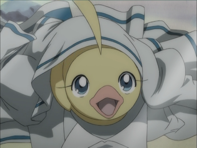 Duck in her (original) bird form