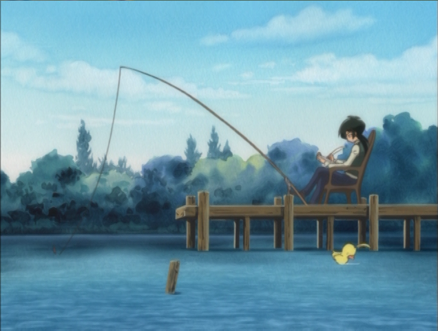 Fakir writes with Duck by his side