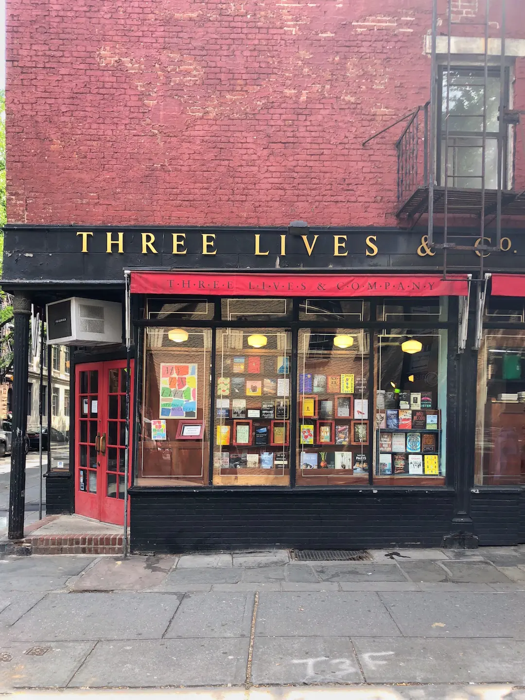 "Three Lives & Co" a small independent book store in New York. 