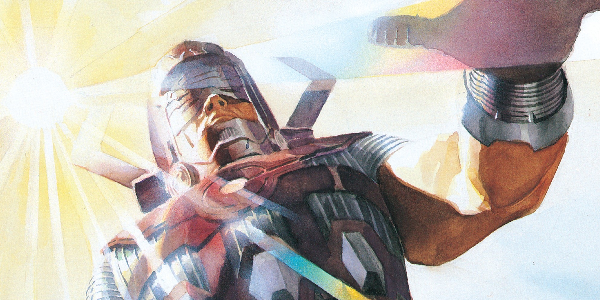 Galactus appearing on Earth. Busiek, Kurt, and Ross, Alex. Marvels: The Remastered Edition. Marvel Comics. 14 Nov. 2018.