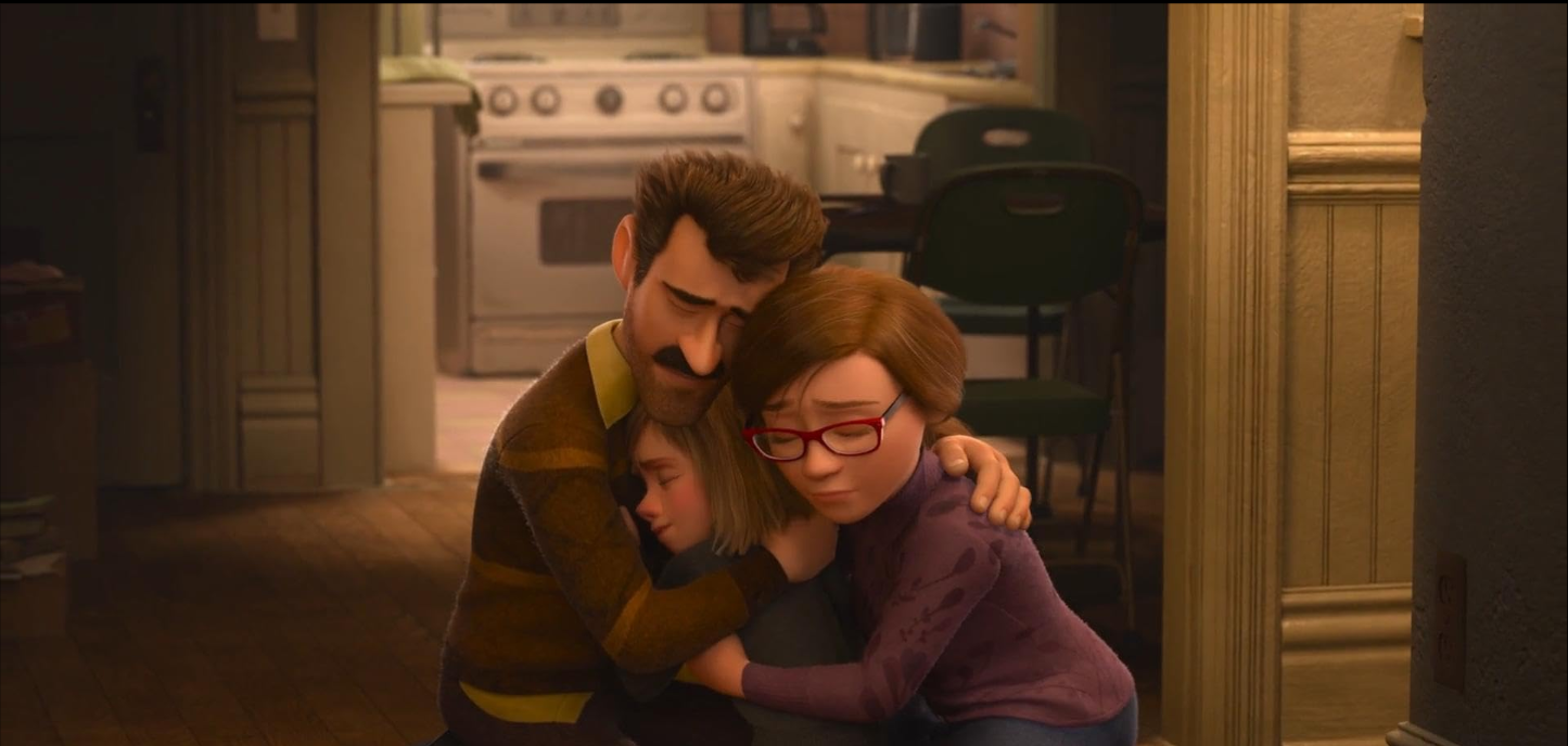 Riley's parents support her through a depressive episode