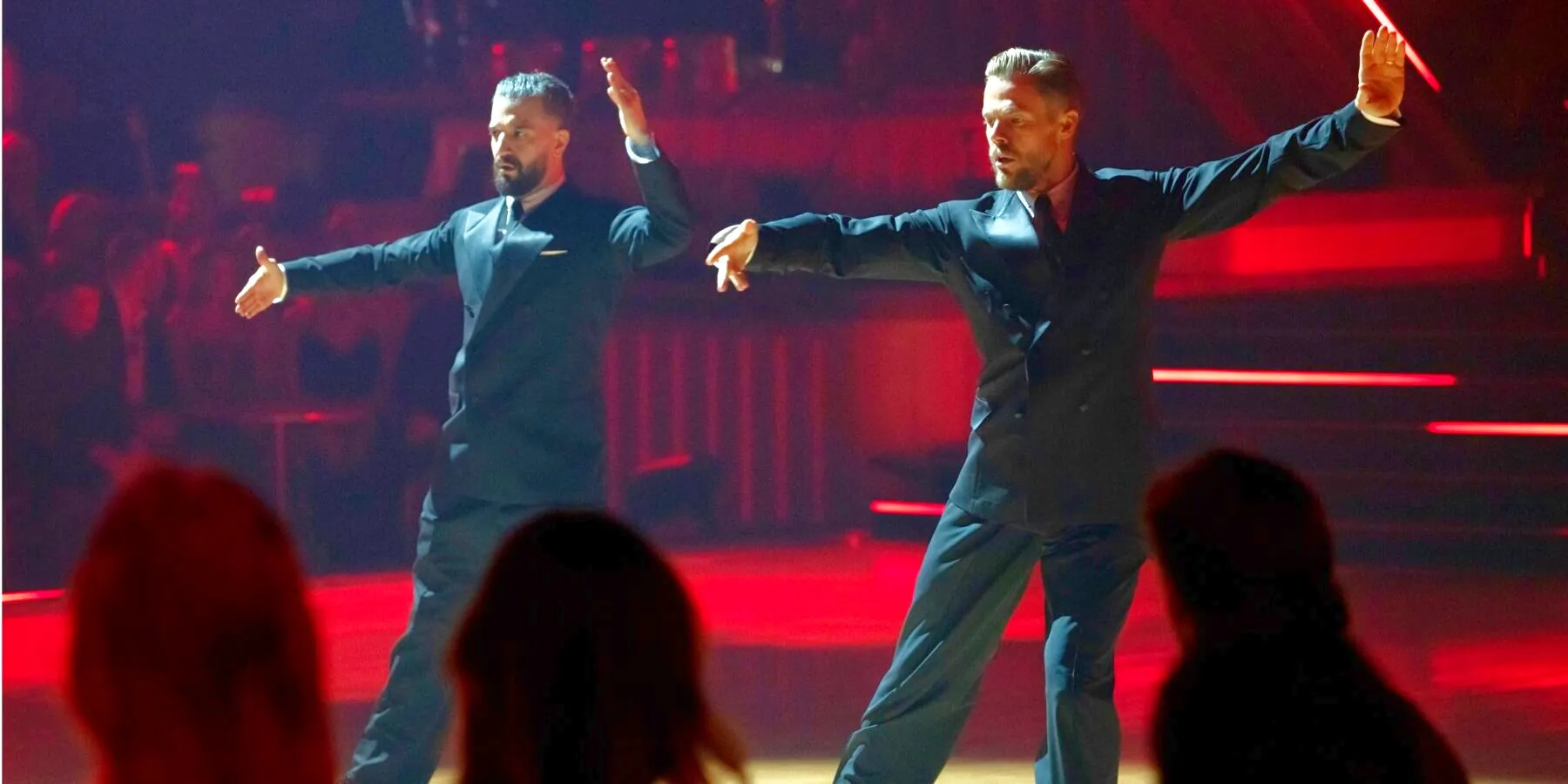Mark Ballas and Derek Hough performing a traditional male Argentine Tango.