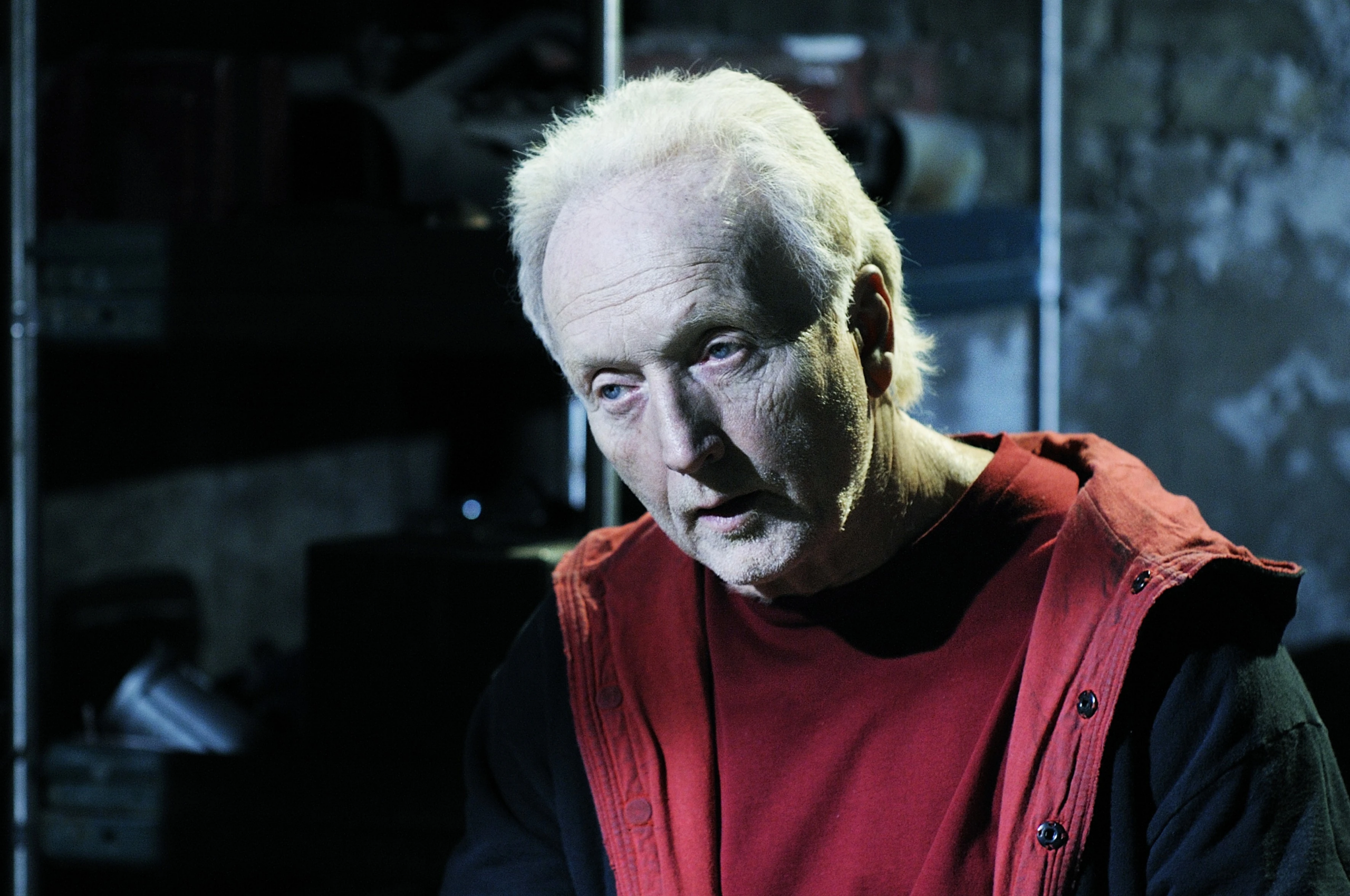 Tobin Bell as John Kramer. Greutert, Kevin, dir. Saw VI. 2008.