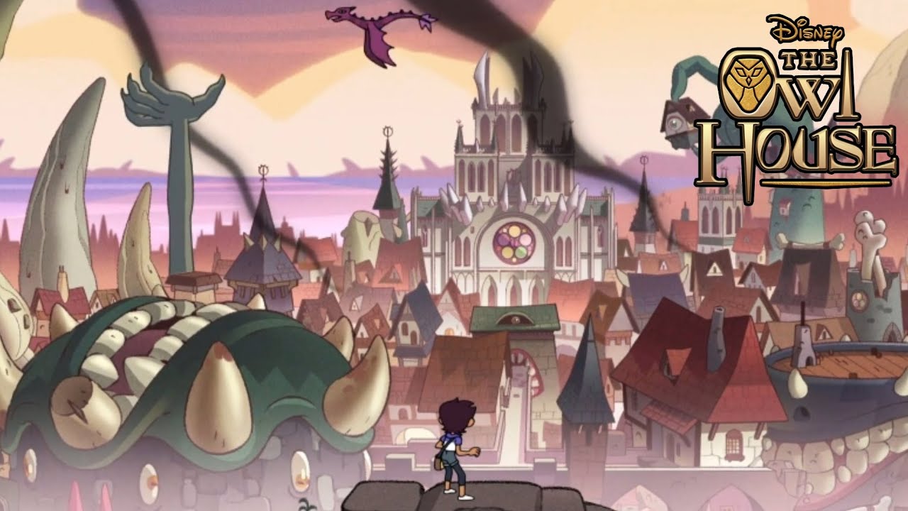 This is meant to show Luz's introduction to the Boiling Isles and how different it is from her home.