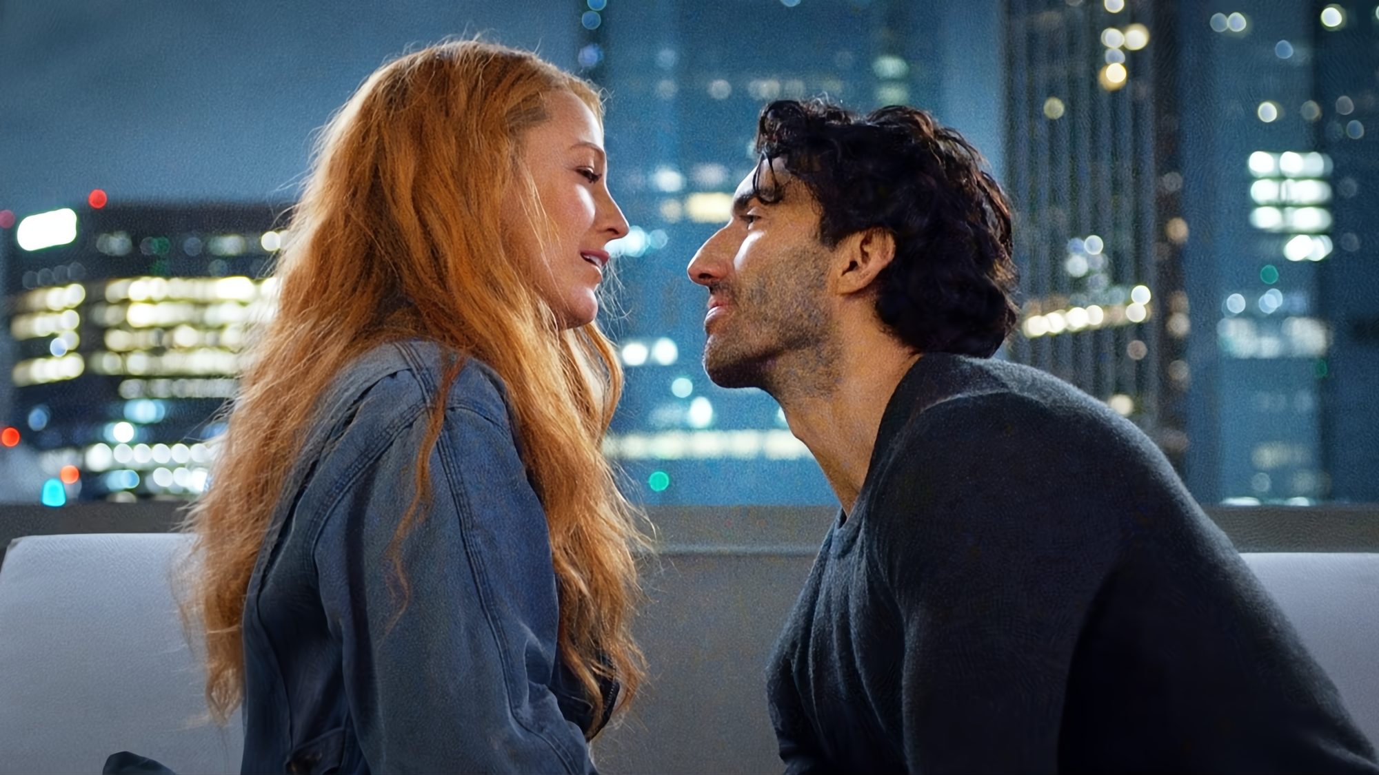 Actors Blake Lively and Justin Baldoni in the 2024 film "It Ends With Us." It Ends With Us. Justin Baldoni. 2024.
