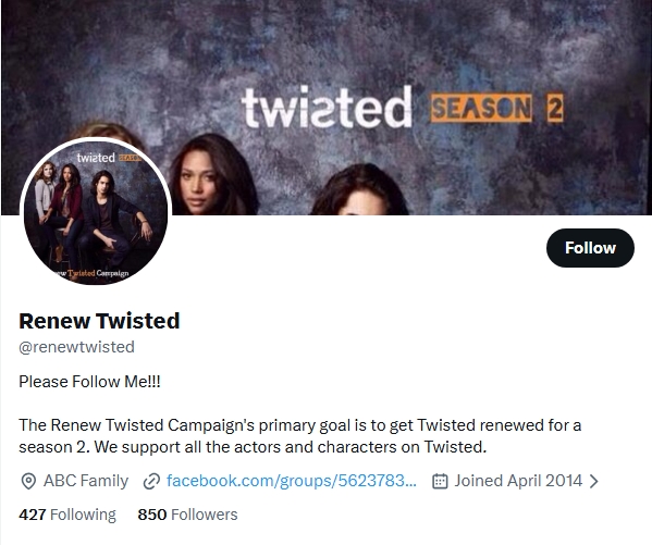 Renew Twisted Twitter