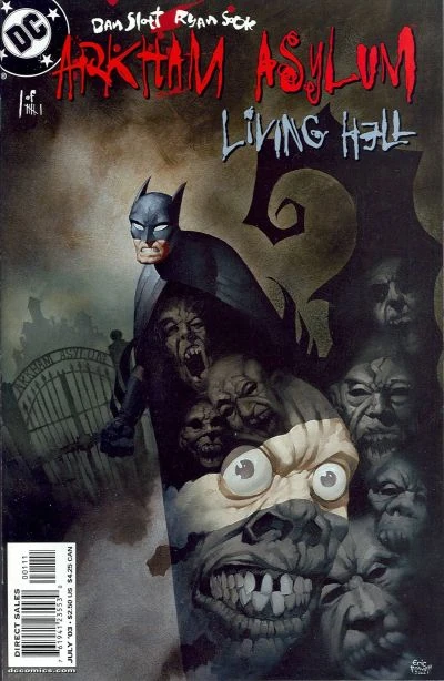 Cover of Arkham Asylum: Living Hell #1.