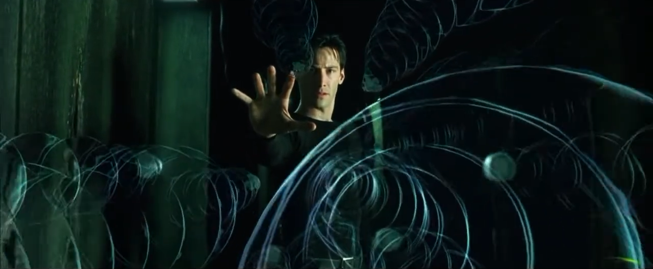 The Matrix is an example of a traditional monomythic story, where a main character faces challenges and transforms into another person by the end.